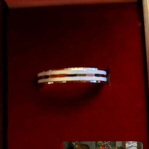 Men's Handmade Sterling Silver Band